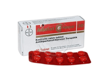 Adalat Crono 30 mg 20 Tablet ne işe yarar, ne için kullanılır, nedir, muadili, fiyatı, reçetesiz fiyatı, yan etkileri, nasıl kullanılır Adalat Crono 30 mg 20 Tablet ne işe yarar, ne için kullanılır, nedir, muadili, fiyatı, reçetesiz fiyatı, yan etkileri, nasıl kullanılır